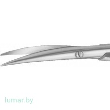 Ножницы DE'BAKEY для артериотомии, изогнутые, 175 мм