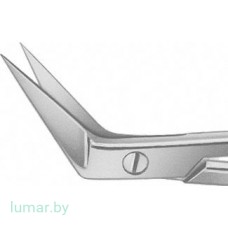 Ножницы DE'BAKEY сосудистые, изогнутые под углом 60°, 155 мм