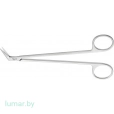 Ножницы DE'BAKEY сосудистые, изогнутые под углом 60°, 155 мм