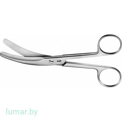 Ножницы для пуповины, латерально изогнутые, 160 мм, артикул - BC797R