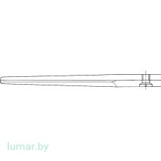 Ножницы медсестры, красные, 145 мм