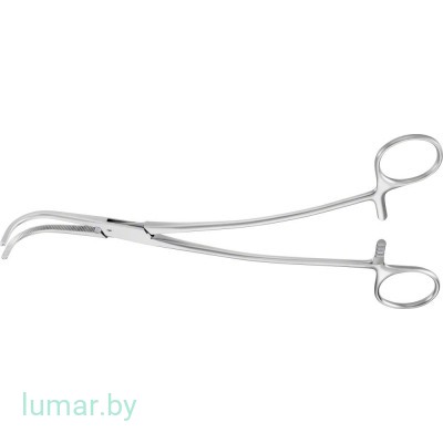 Щипцы GRAY для холецистэктомии, длинно изогнутые, 220 мм, артикул - EB012R