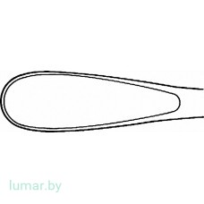 Ложка для удаления желчных конкрементов LUER 8 мм, № 3