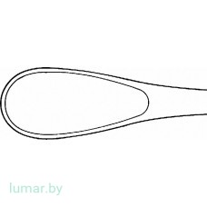 Ложка для удаления желчных конкрементов LUER 11 мм, № 4