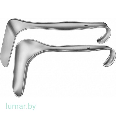 Зеркала KALLMORGEN гинекологические, в наборе, 75х39 мм, 170 мм, артикул - EL480R