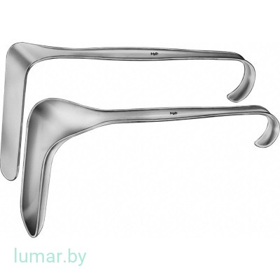 Зеркала KALLMORGEN гинекологические, в наборе, 95х39 мм, 200 мм, артикул - EL481R