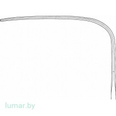 Ретрактор SIMON гинекологический, 115х22 мм, 275 мм