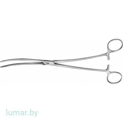 Щипцы BOZEMANN S-образные, с бороздкой, 255 мм, артикул - EO077R