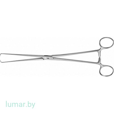 Щипцы BRAUN с одним зубом, деликатные, прямые, 1х1 зуб, 250 мм, артикул - EO108R