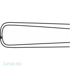Щипцы BRAUN с одним зубом, деликатные, прямые, 1х1 зуб, 250 мм Щипцы BRAUN с одним зубом, деликатные, прямые, 1х1 зуб, 250 мм