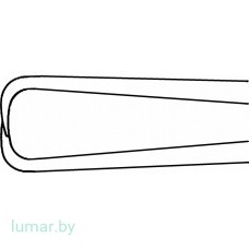 Щипцы SCHROEDER с одним зубом, стандартные, 1х1 зуб, 250 мм