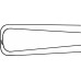 Щипцы SCHROEDER крючковые, с винтом, 1х1 зуб, 250 мм, артикул - EO111R