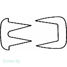 Щипцы MUSEUX средние, прямые, 2х2 зуба, 240 мм Щипцы MUSEUX средние, прямые, 2х2 зуба, 240 мм
