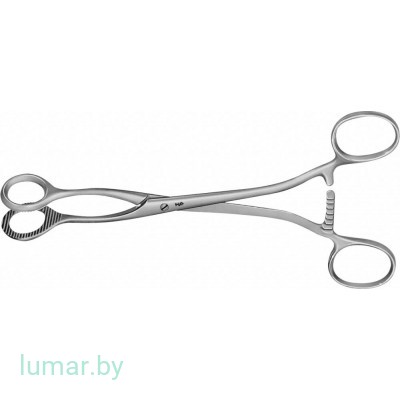 Щипцы DOYEN для яйцеклетки, прямые, 185 мм, артикул - EO332R