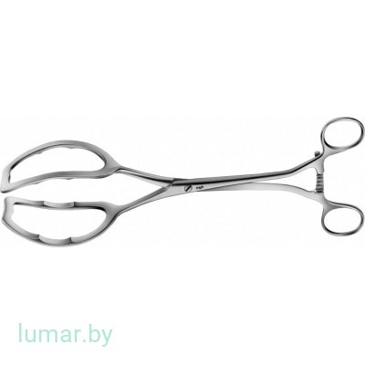 Щипцы COLLIN для подъема матки, 285 мм, артикул - EO405R