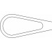 Кюретка RECAMIER маточная, тупоконечная, негибкая, № 6, 16.5 мм, артикул - ER326R