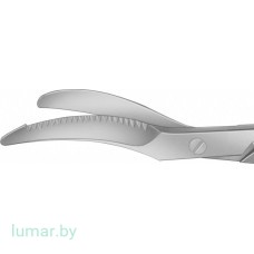 Ножницы для эпизиотомии, с изогнутыми лезвиями, 240 мм