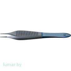 Пинцет MICRO-ADSON титановый, рифленый, 120 мм