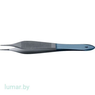 Пинцет MICRO-ADSON титановый, рифленый, 120 мм, артикул - BD221T
