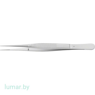 Микропинцет THUMB рифленый, 130 мм, артикул - BD304R