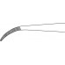 Микропинцет изогнутый, рифленый, 130 мм, артикул - BD314R