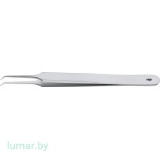 Микропинцет "ювелирный", с изогнутыми концами, 110 мм