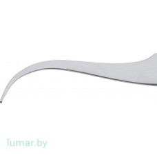 Микропинцет "ювелирный" № 7, 1х2 зуба, 0.4 мм 115 мм