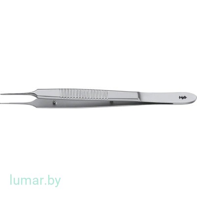 Пинцет BONNER 1х2 зуба, 0.2 мм 95 мм, артикул - BD505R