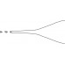 Пинцет MICRO-ADSON хирургический, 1х2 зуба, 120 мм, артикул - BD510R
