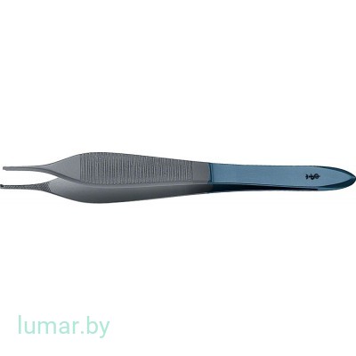 Пинцет ADSON титановый, 1х2 зуба, 120 мм, артикул - BD516T