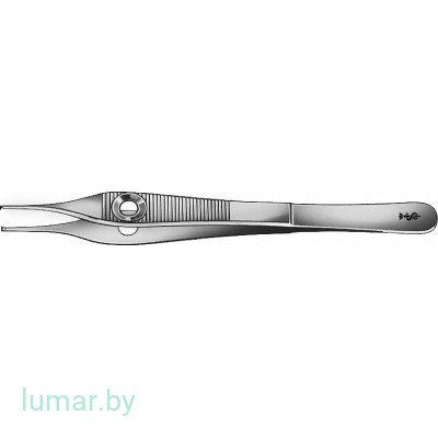Пинцет ADSON хирургический, деликатный, 1х2 зуба, 150 мм , артикул - BD521R
