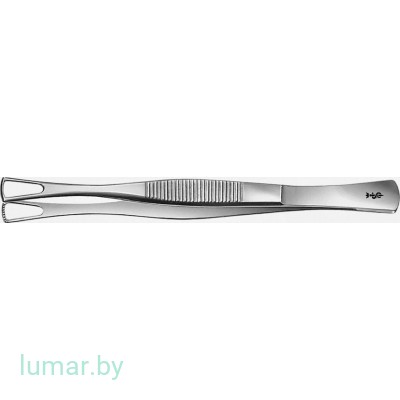 Пинцет DUVAL кишечный, 140 мм, артикул - BD820R