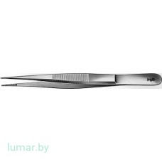 Зажим оскольчатый, деликатный, рифленый, 80 мм