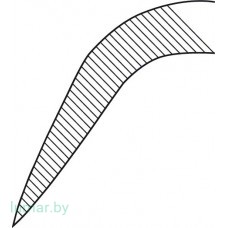 Зажим оскольчатый PEET угловой, 120 мм