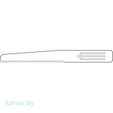 Лезвие для пилы реципрокной, стерильное, 43/7.5/0.7/0.9 мм