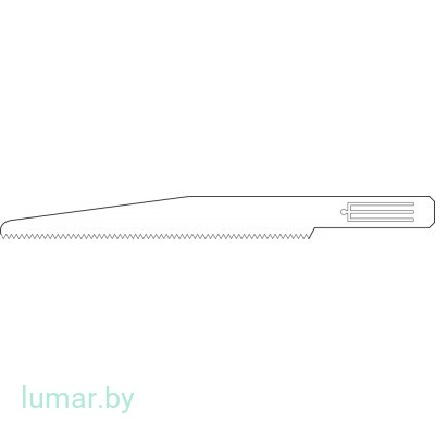 Лезвие для пилы реципрокной, стерильное, 75/10/0.7/0.9 мм, артикул - GC768R