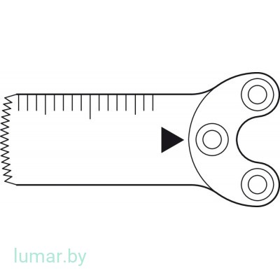 Лезвие для минипилы, 20/10/0.5/0.7 мм, артикул - GC128R