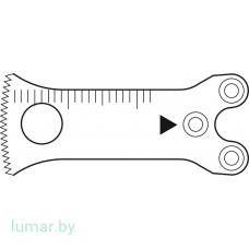 Лезвие для минипилы, 25/15/0.5/0.7 мм
