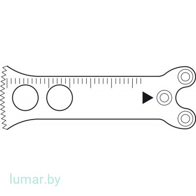 Лезвие для минипилы, 35/15/0.5/0.7 мм, артикул - GC149R
