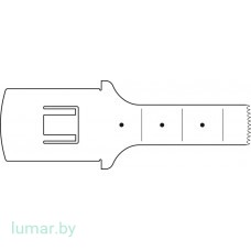 Лезвие пилы, быстросъемное, 35/10/0.5/0.8 мм