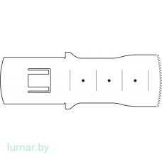 Лезвие пилы, быстросъемное, 35/20/0.5/0.8 мм