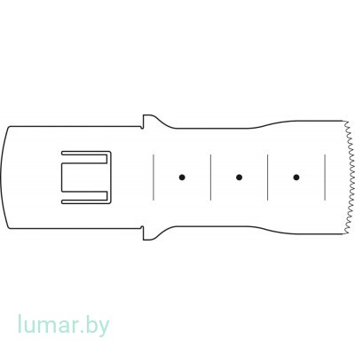 Лезвие пилы, быстросъемное, 35/20/0.5/0.8 мм, артикул - GC211R