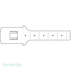 Лезвие пилы, быстросъемное, 50/10/0.5/0.8 мм