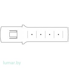Лезвие пилы, быстросъемное, 50/15/0.5/0.8 мм