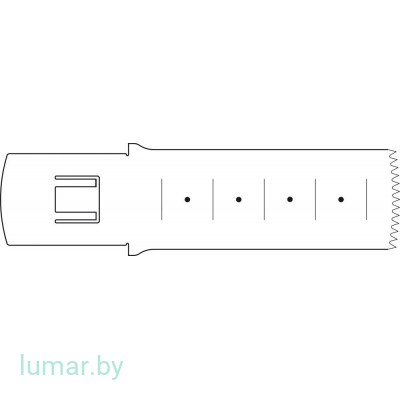 Лезвие пилы, быстросъемное, 50/20/0.7/0.9 мм, артикул - GC217R