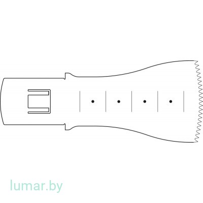 Лезвие пилы, быстросъемное, 50/30/0.7/0.9 мм, артикул - GC219R