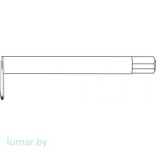 Лезвие для пилы GB128R, 12/16/0.5/0.5/хвостовик 55 мм
