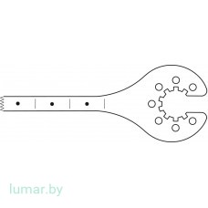 Лезвие пилы, со звездообразным соединением, 35/5/0.5/0.5 мм