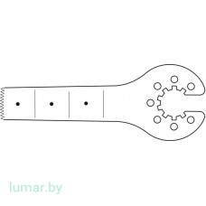 Лезвие пилы, со звездообразным соединением, 35/10/0.5/0.8 мм