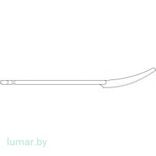 Лезвие для пил GB130R/GB391R, бананообразное, 37/0.4/0.6 мм